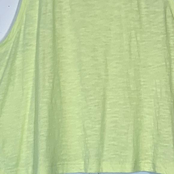 Z by Zella Women’s Racerback Tank Top in Yellow Green - Picture 3 of 9
